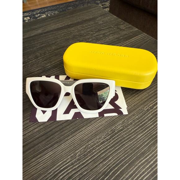 Marc Jacobs Marc 724/S Gray White Women's Sunglasses